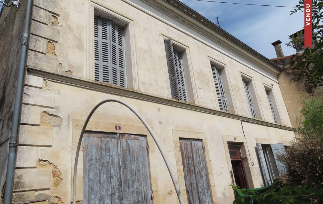 GERBEAUD IMMOBILIER : Maison / Villa | CAUDROT (33490) | 302 m2 | 155 500 € 